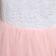 thumbnail image 6 of HBYJLZYG Tulle Dress, Children Dress Crew Neck Lace Long Sleeve Ankle Length Princess Dresses For Girls 3-12 Years, 6 of 9