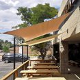thumbnail image 2 of Opolski Sun Shade Sail Triangle Wear Resistant Reusable Permeable Quadrangle UV Block Canopy for Garden, 2 of 8