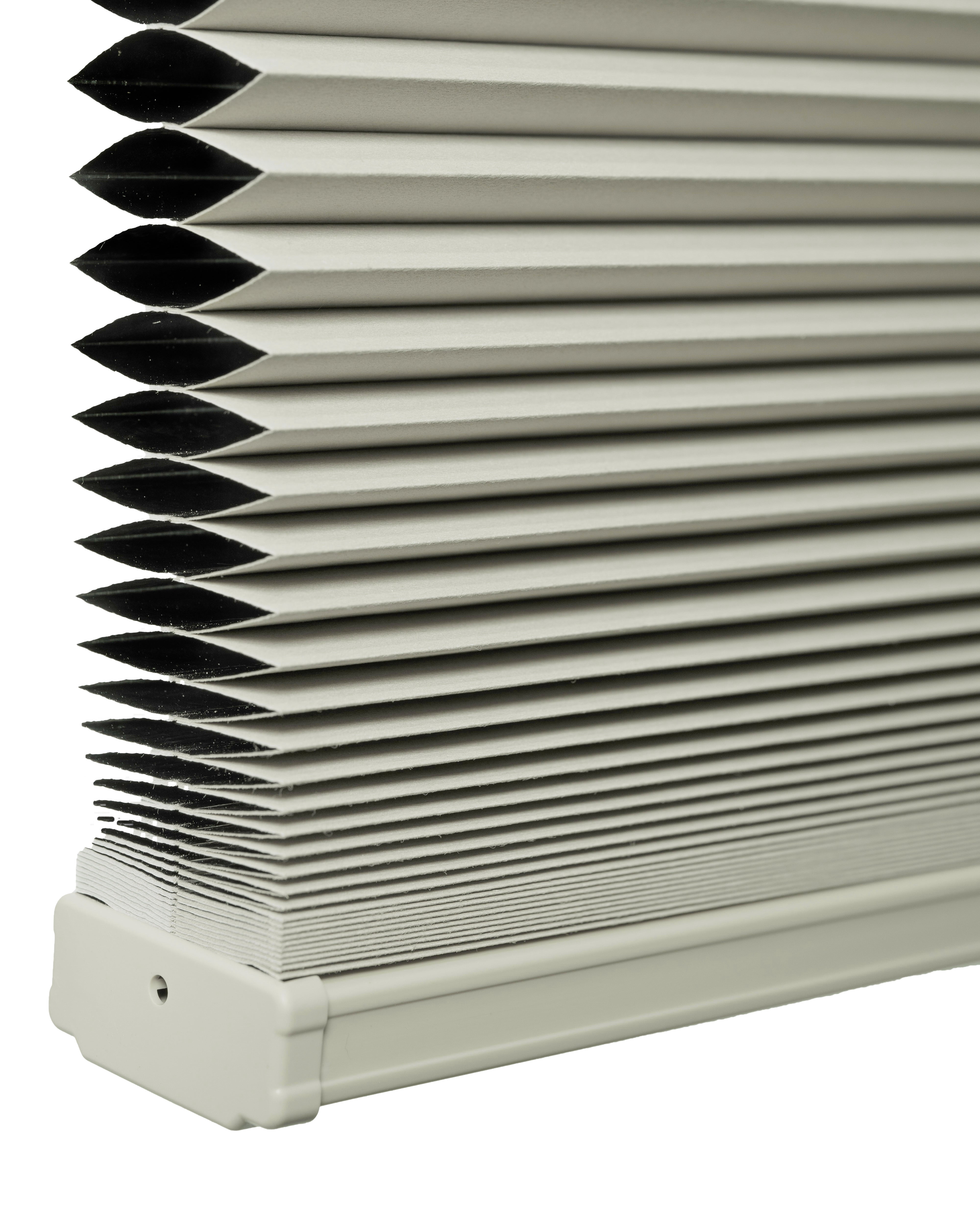 Chicology Cordless Top Down Bottom Up Blackout Cellular Shade Pebble Grey 27.5 in. W x 48 in. L