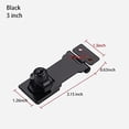 thumbnail image 2 of 2 Packs Keyed Hasp Locks Twist Knob Keyed Locking Hasp For Small Doors, Cabinets And More,Stainless Steel Steel, Chrome Plated Hasp Lock Catch Latch Safety Lock, 2 of 6