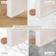 thumbnail image 4 of Door Stops - Wooden Door Stops for Floors and Parquet - Discreet and Elegant Door Stops - Set of 4 (Beech), 4 of 4