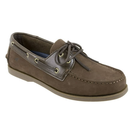 Rugged Shark Men's Boat Shoe, Classic Look, Premium Genuine Leather, with Odor Control Technology, Size 8 to (Best Looking Men's Dress Shoes)