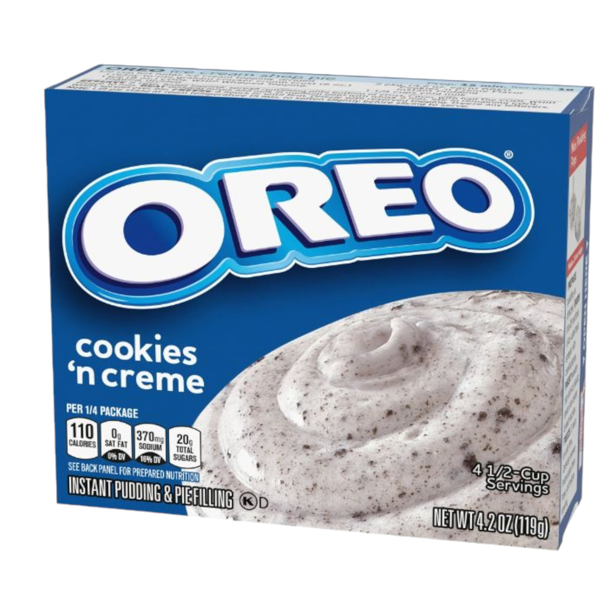 ☆　Bjack様 │イオーヌクリーム３ Jell-O Oreo Cookies 'n Creme Instant Pudding, 4.2 oz Box, 3 Pack