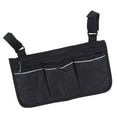thumbnail image 4 of MYG Sac de Rangement pour Accoudoir de Chaise de Camping Sac Latéral de Fauteuil Roulant avec Bande Réfléchissante, 4 of 8