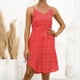 thumbnail image 2 of Vestido de mujer con estampado casual de verano sin mangas con estampado de punto de fiesta de vacaciones Fridja  nalpqowj4760, 2 of 6