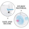 thumbnail image 3 of SHISUYAN 1 Set Transparent Hamster Cage Travel Carrier Watering Accessories Included, 3 of 9