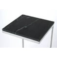 thumbnail image 2 of Butler Specialty Lawler Nickel Metal and Black Marble End Table, 2 of 3