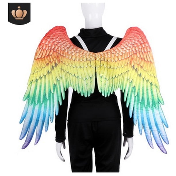 Ailes Imprimées Réalistes Pour Déguisement Grand Adulte Accessoires De Costume De Ailes Décoratives Tissu Non Tissé Ailes Noire Ailes Imprimées Réalistes Pour Déguisement Grand Adulte Accessoires De Costume De Ailes Décoratives Tissu Non Tissé Ailes Noire