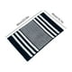 thumbnail image 3 of Alfombra de baño de chenilla: alfombra absorbente absorbente súper suave | Esterilla de baño lavable a máquina Azul marino caqui gris oscuro | 16x24 pulgadas de microfibra de peluche | Soporte para, 3 of 6