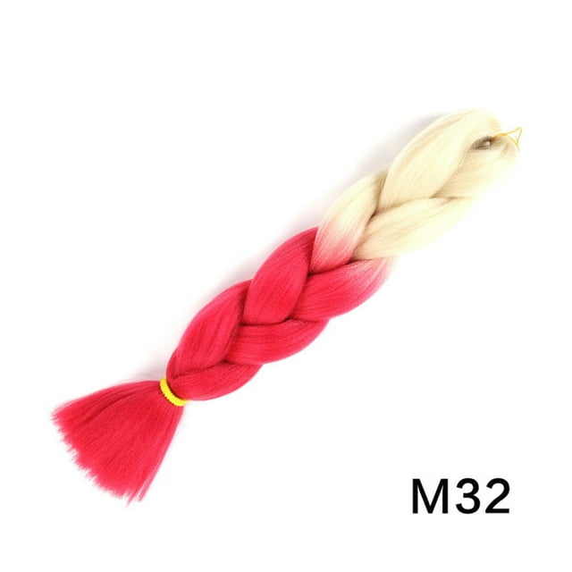 Sentmoon Deals of the Day Clearance Prime 24 Inch Braiding Hair Extensions High Temperature Synthetic Fibre, Pre Stretched Braiding Hair For Women Wal-mart Deals