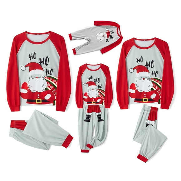 Pijamas navideños Fiomva, conjuntos familiares a juego, ropa de dormir con ciervos navideños para hombres, mujeres, niños y bebés, fiestas navideñas