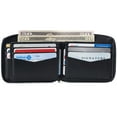thumbnail image 2 of Alpine Swiss Zipper Bifold Wallet for Men Women RFID Protected Genuine Leather, 2 of 6