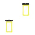 thumbnail image 4 of Ruiboury Swimming Waterproof Underwater Pouch Bag Pack Dry PVC Case For Cell yellow 2Set, 4 of 6