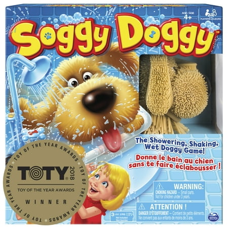 Soggy Doggy Board Game for Kids with Interactive Dog