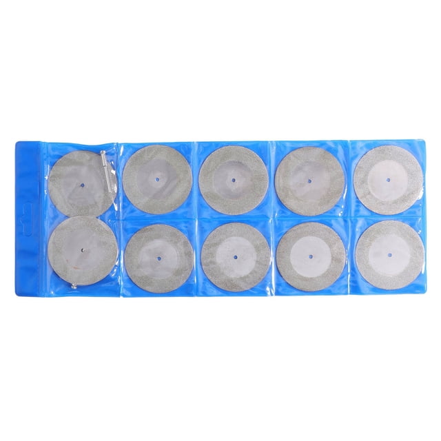 Muela abrasiva de Diamante Jadeshay juego de 10 piezas de repuesto Disco de corte Diamante fino máxima confiabilidad