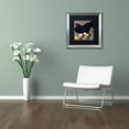 thumbnail image 3 of Trademark Fine Art "Poulets I" Canvas Art by Color Bakery Black Matte, Silver Frame, 3 of 4
