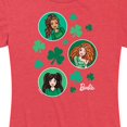thumbnail image 3 of Barbie - St. Patrick's Day St. Paddys Collage - Women's Short Sleeve Graphic T-Shirt, 3 of 5