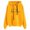 Yellow, variant on Cropped Sweatshirts for Women Fall Winter Blouson Off the Shoulder (Pink,XL)