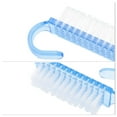 thumbnail image 3 of Unique Bargains 5 Pcs Durable Horn Nail Cleaning Brush for Cleaning Fingernails Small Blue, 3 of 7