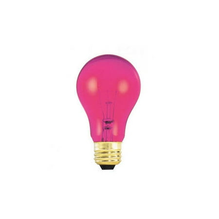 Bulbrite Industries 25W Pink 120-Volt Incandescent Light Bulb (Set of 19)