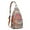 Citrus-6, variant on Ethnic Pattern Sling Backpack - Traditional Mandala Design Crossbody Bag, Anti-Theft Water-Resistant Material