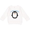 thumbnail image 2 of Inktastic Cool As a Penguin Toddler Sweatshirt, 2 of 4