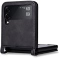 thumbnail image 6 of case for Galaxy Z Flip 4 Case Wallet, Ultra -Thin Retro Style with Card Holder Samsung Flip 4 Case Compatible with Samsung Galaxy Z Flip4 5G, Black, 6 of 7