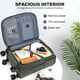 thumbnail image 3 of Equipaje de mano KROSER Softside expandible de 20 pulgadas, color verde militar, 3 of 7