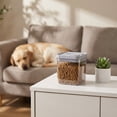 thumbnail image 5 of Airtight Dog Treat Jars, Dog Cat Food Storage Containers with Lids for Kitchen Pantry Organization, Keep Food Fresh Crispy 3.74*4.06In, 5 of 6