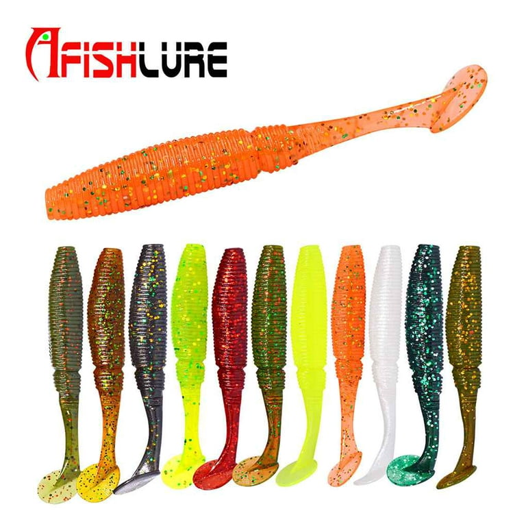 Soft Swimbait Fishing Plastic Silicone Rubber Fish Bait Accessories