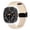 Starlight, variant on One Click No Gap Magnetic Braided Band Compatible for Samsung Galaxy Watch Ultra 47mm Breathable Nylon Weaving Sport Strap with Magnetic Button for Men Women Replacement Wristband, Black
