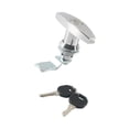 thumbnail image 4 of GUOOL T Handle Lock with Keys Tool Box Car RV Cabinet Cargo Hauler Shed Door Latch Argent, 4 of 9