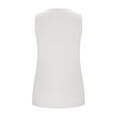 thumbnail image 6 of Aofany Tank Tops for Womens Crewneck Sleeveless Solid Color Tank Tops Summer Casual Slim Fit Undershirt, 6 of 7