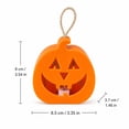 thumbnail image 6 of Dual Use LED Jack O Lantern Handheld & Hanging Halloween Light Flicker Warm Flame Pumpkin Lamp Portable Battery Operated Kids Trick Or Treat Porch Tree Decor, 6 of 6