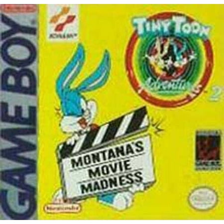 Pre-Owned Tiny Toon Adventures 2: Montanas Movie Madness - Nintendo Gameboy Original (Refurbished: Good)