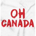 thumbnail image 2 of Oh Canada National Anthem CAN Native Plus Size Crewneck Graphic Tee Shirt Brisco Brands 2X, 2 of 5