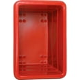thumbnail image 4 of Global Industrial 800311RD 6 Bushel Direct Mount Base Red Plastic Bulk Box Truck, 4 of 7