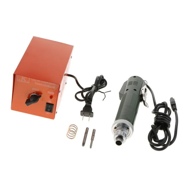 Destornillador Eléctrico de Precisión Gloria Acero Inoxidable Fuente de Alimentación Verde 801-B