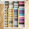thumbnail image 4 of SpaceAid Bamboo Dresser Drawer Dividers 6 Pack, 4.65“ High Adjustable 17“-22” Drawer Organizers for Clothing, 4 of 7