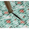 thumbnail image 3 of Vargottam Indoor/OutdoorTablecloth58x58 Inch SquareTablecloth with Umbrella Hole and Zip- Waterproof PatioTableCloths- TableCovers for Backyard RectangularTable- Aquamarine Green, 3 of 5
