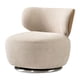 thumbnail image 1 of Silla giratoria tipo barril,Silla giratoria de barril sala de estar moderna de 360 grados,Silla de sofá individual Silla redonda de ocio de moda,Silla decorativa con respaldo pequeño Beige, 1 of 9