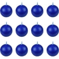 thumbnail image 2 of Zest Candle 12-Piece Ball Candles, 2-Inch, Blue, 2 of 6