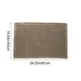thumbnail image 2 of Alfombrilla de baño absorbente | Alfombra de inodoro antideslizante de felpa engrosada | Terciopelo de algodón suave | Alfombra de color sólido para la puerta del dormitorio de la entrada de la casa, 2 of 5