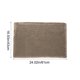 thumbnail image 3 of Alfombra absorbente para piso de baño | Alfombra de baño engrosada antideslizante | Superficie de terciopelo mullido | Tapete suave y lavable para entrada de puerta | Color sólido | 24x17 pulgadas, 3 of 6