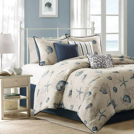 Rockaway 7 Piece Bedding Comforter Set Walmart Com