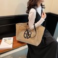 thumbnail image 5 of Bolso de mano de paja de gran capacidad, bolso de hombro de moda de marca 2023, nuevo estilo étnico de lujo de diseñador Beach Lane Simia, 5 of 5