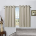 thumbnail image 4 of Tacoma Double Black Out Grommet Panel w/Wand 50x54 Parchment, 4 of 4