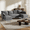 Dark Gray, variant on BedLuxury 100" U-Shape Sectional Sofa with Chaise, Chenille Modern Couch with High Legs for Living Room, Apartment, Gray