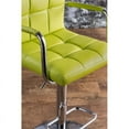 thumbnail image 6 of Bowery Hill Contemporary Metal Adjustable Bar Stool in Lime, 6 of 10