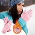thumbnail image 6 of TERGAYEE Warm Gloves,Winter Gloves for Women Cold Weather manipulatescreen Texting Gloves,Warm & Thermal Gloves Windproof Driving Outside, 6 of 6